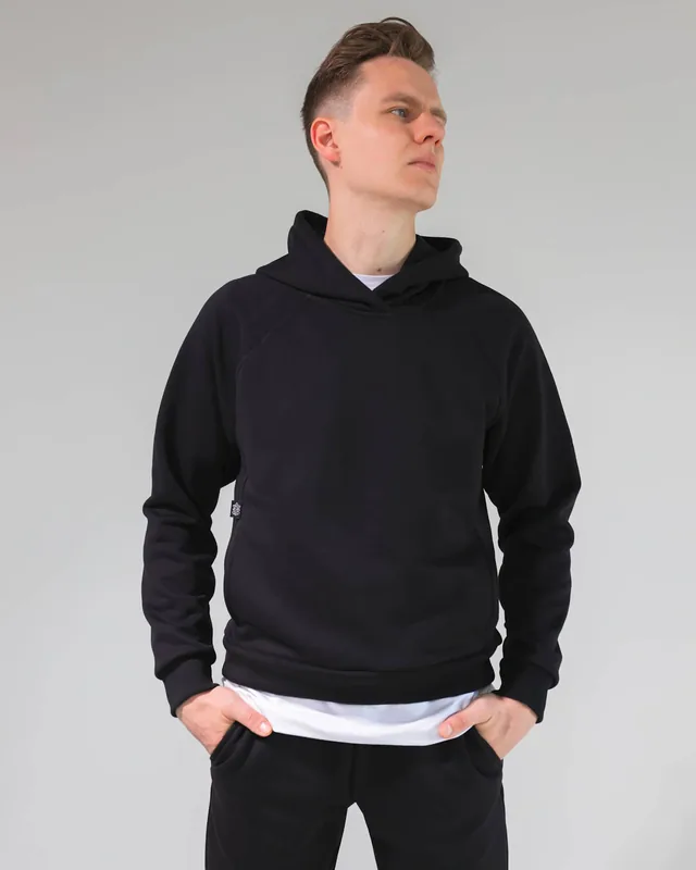 Džemperis SLIM Black night — 1 nuotrauka
