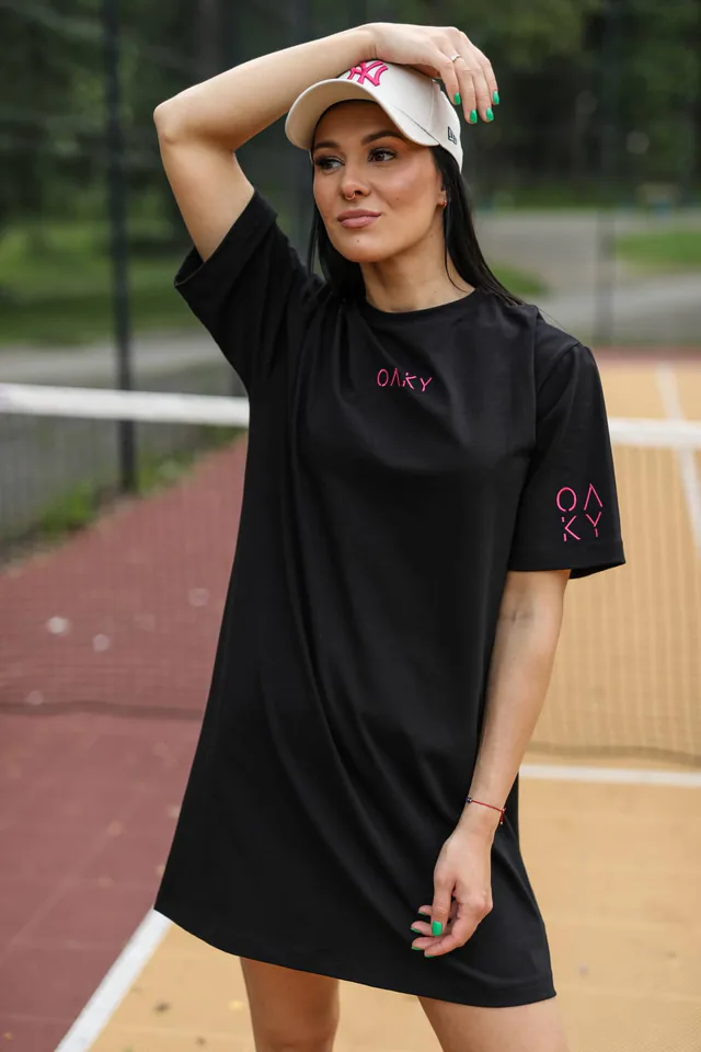 Marškinėlių tipo suknelė Black — 1 nuotrauka