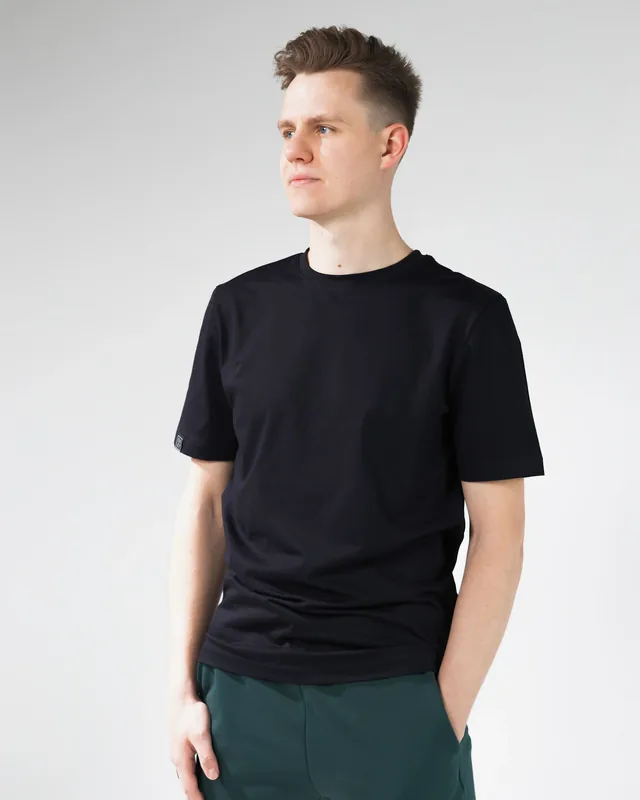 Unisex marškinėliai Basic black