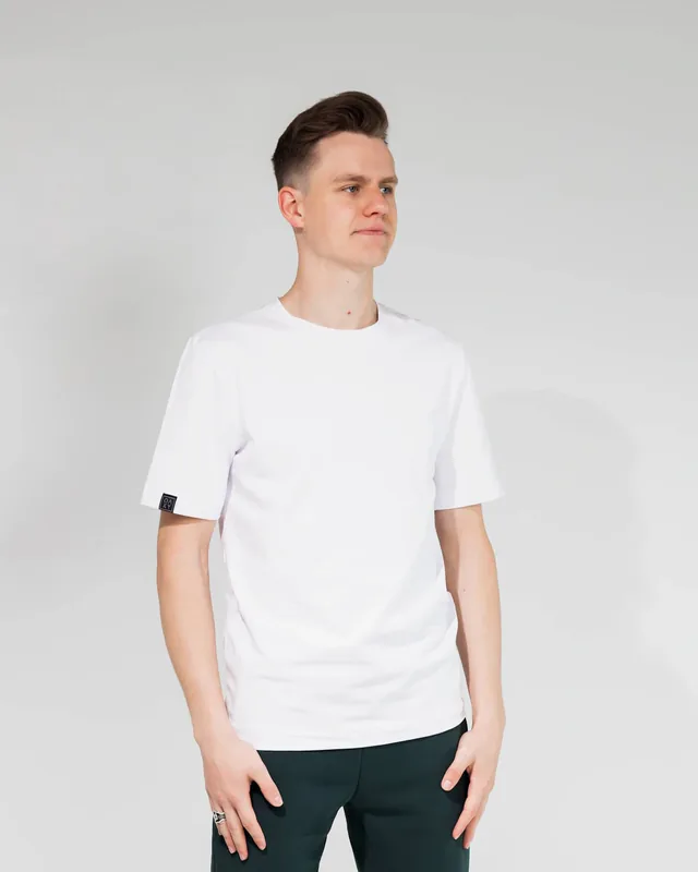 Unisex marškinėliai Basic white