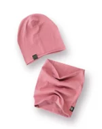 Plona kepurė su mova minimal old rose