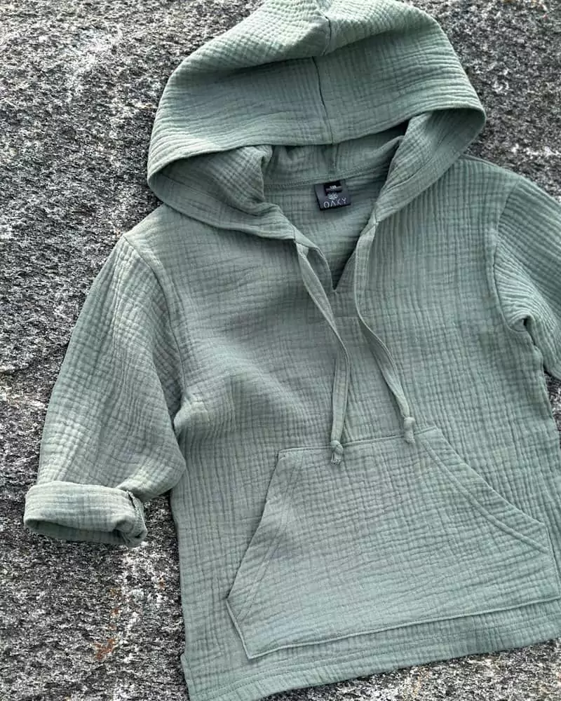 olive muslino marskineliai vaikams