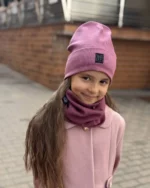 Kepurė su mova COMFORT Lilac - Image 3