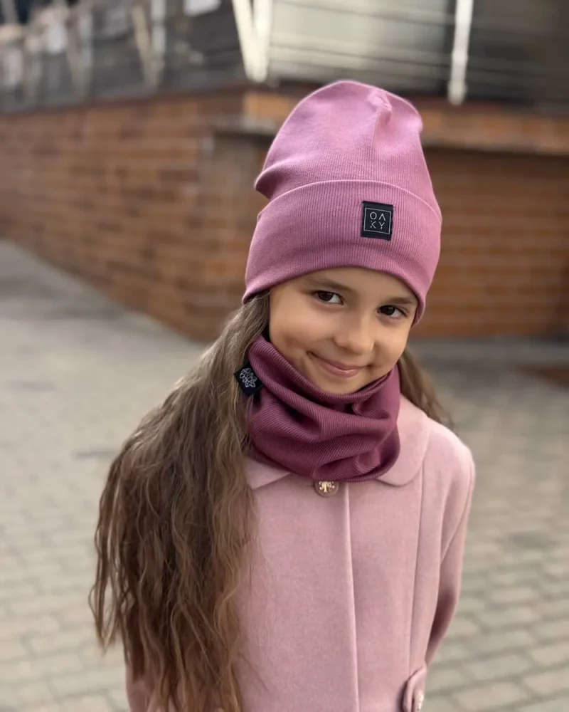 Kepurė su mova COMFORT Lilac - Image 3