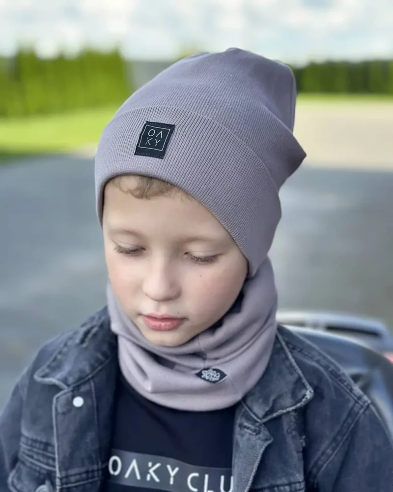 kakavinė rib kepurė ir mova