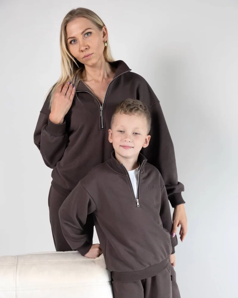 kostiumėliai mamai ir vaikui coffee