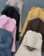 Vaikiški žieminiai šalmukai su ausytėmis