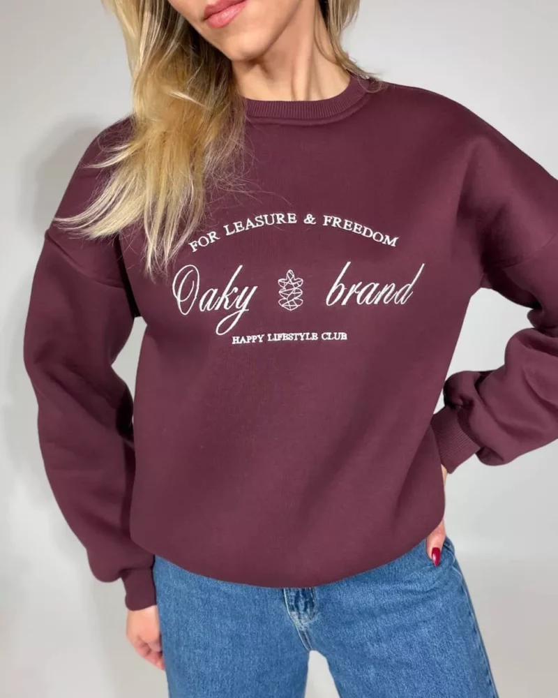 moteriskas bordo dzemperis be kapisono